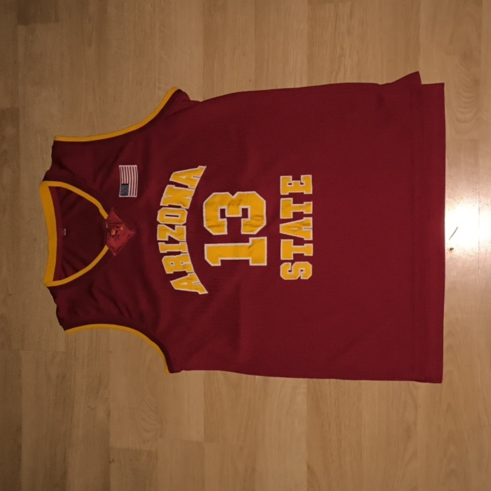 Unbranded Vintage Arizona State Sun Devils James Harden Basketball Jersey S